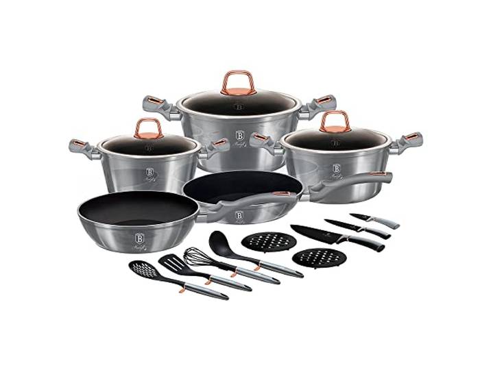 Berlinger Haus 17-teiliges Kochgeschirr-Set (Moonlight Collection)