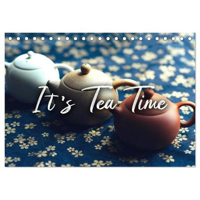 It's Tea Time (Tischkalender 2027 DIN A5 quer), CALVENDO Monatskalender