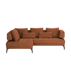 Twist Ecksofa  Giotto ¦ kupfer ¦ Maße (cm): B: 242 H: 85 T: 176.0