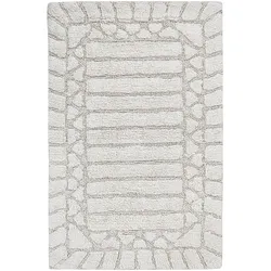 BADEMATTE Hellbeige 60/90 cm Baumwolle Tekke