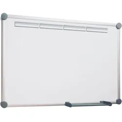 Whiteboard 2000 MAULpro, 90 x 120 cm, Fläche kunststoffbeschichtet, mit Alurahmen, inkl. Infoleiste