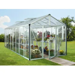 Vitavia Gewächshaus "Zeus 15700",aluminium eloxiert,15,7 m2