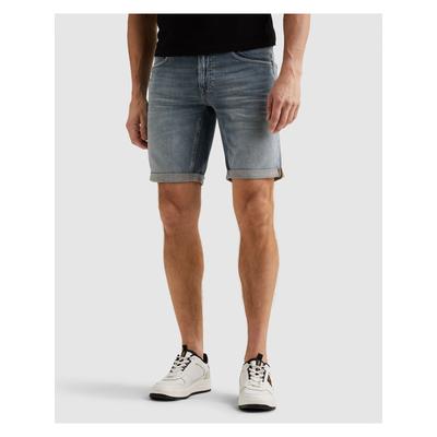 Shorts PME LEGEND "NIGHTFLIGHT SHORTS", Herren, Gr. 36, N-Gr, special clean blau, Web, Obermaterial: 98% Baumwolle, 2% Elasthan, Hosen Shorts, Sommerhose