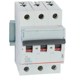 Legrand, Schutzschalter, TX3 Leitungsschutzschalter C-Charakteristik