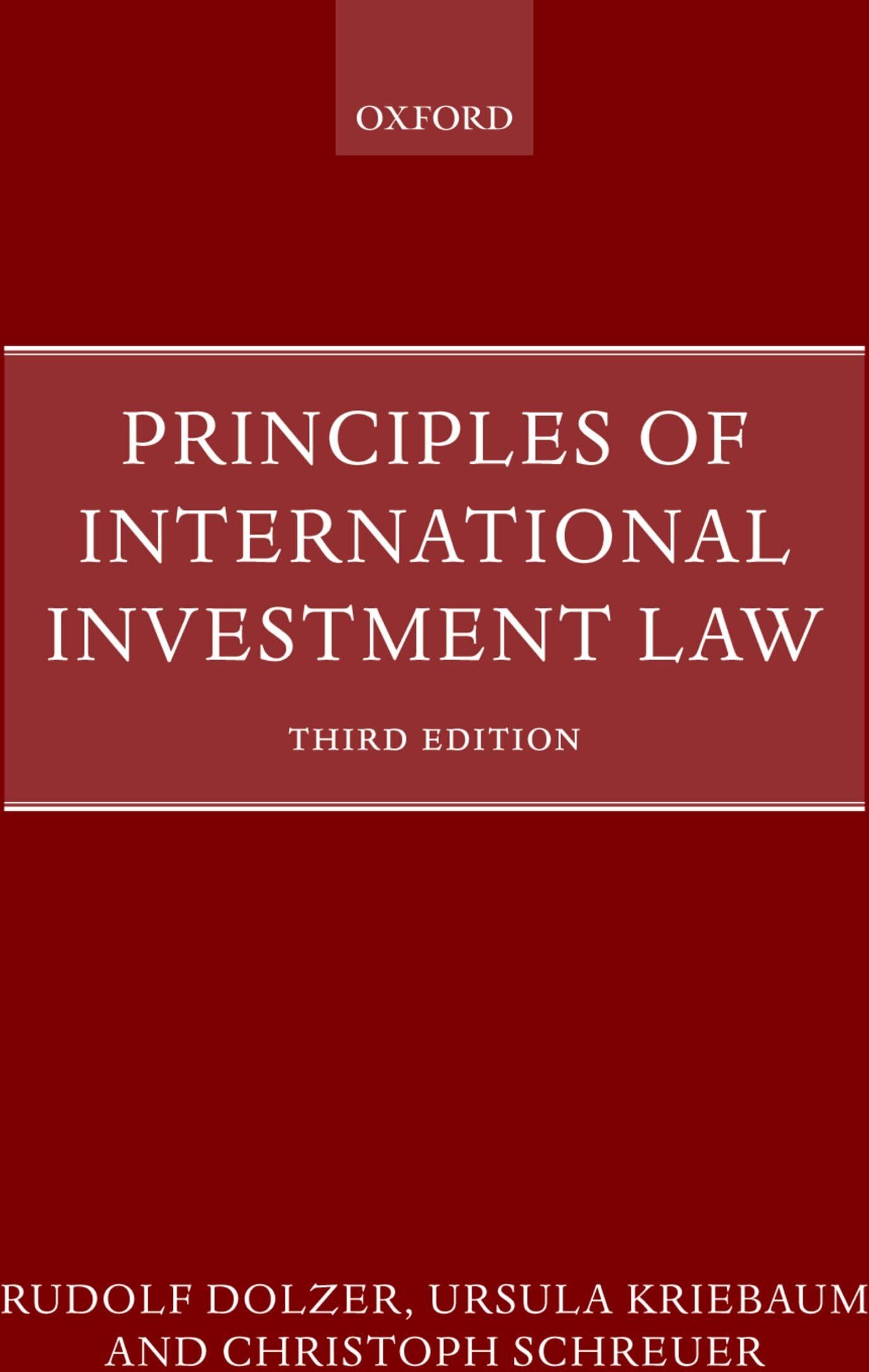 Principles of International Investment Law - Preis vom 06.10.2026 07:26:00 h