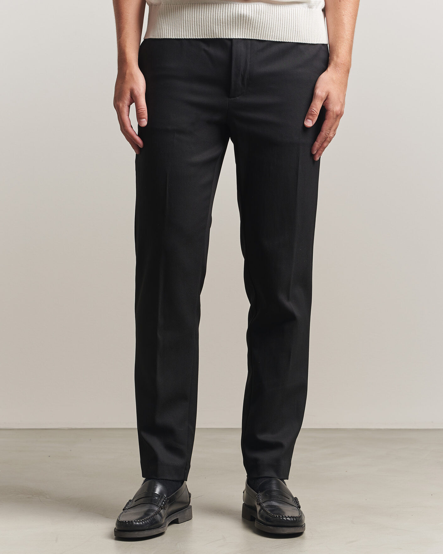 Boss BLACK Kane Drawstring Trousers Black men W31L32 Sort
