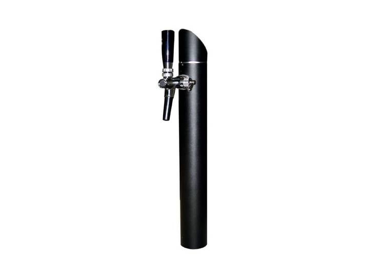 ich-zapfe Bierzapfanlage Schanksäule Modell Black Tower, 1-leitig