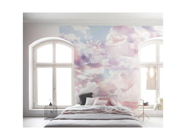 Vlies Fototapete Clouds 300cm Multicolor