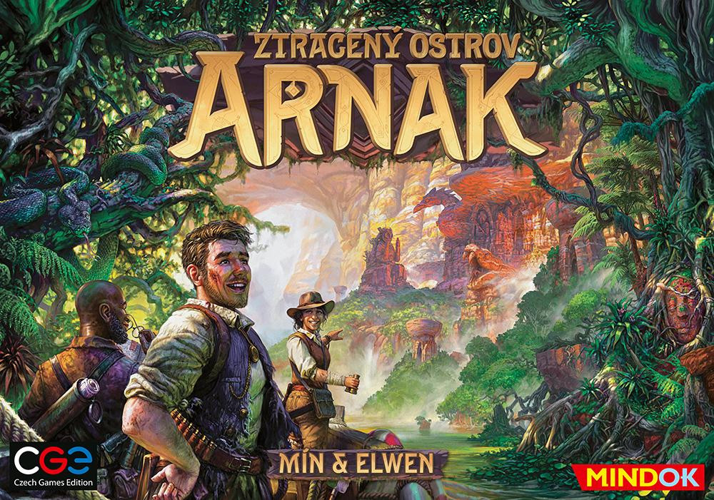 Het verloren eiland Arnak bordspel van MindOK