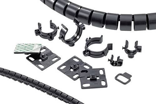 HellermannTyton HWBASE-PA66HIRHS-BK Befestigungssockel schraubbar 161-64015schlagzäh, hitzestabilisiert