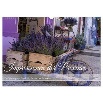 Impressionen der Provence (Wandkalender 2027 DIN A3 quer), CALVENDO Monatskalender