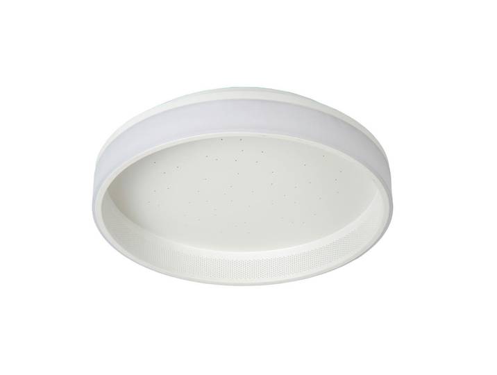 Lucide Led-Deckenleuchte Estreja, Metalloptik, rund, 40x9x40 cm, Europäischer Sicherheitsstandard, Reach, RoHS, Farbtemperaturwechsler, kabellos, Lampen & Leuchten, LED Beleuchtung, LED-Deckenleuchten