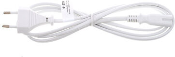 the sssnake Powercord Euro 2-pin Weiß