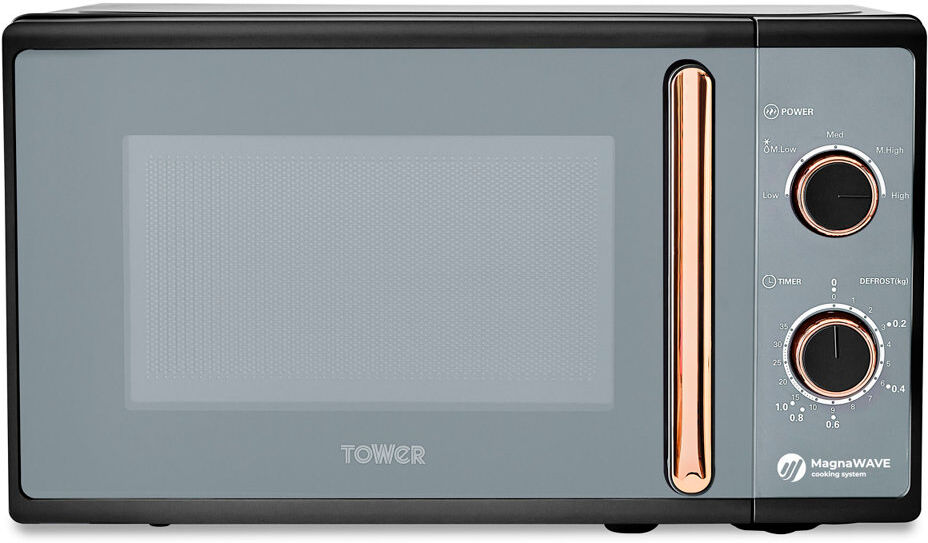 Tower Cavaletto 20L 800W Manual Microwave Black 25.8cm H X 44cm W X 34.5cm D