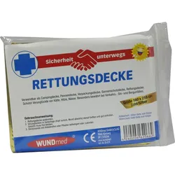 RETTUNGSDECKE 160x210 cm gold/silber 1 St