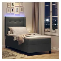 vidaXL, Boxspringbett, Alexandria (Knopfheftung) (80 x 200 cm)