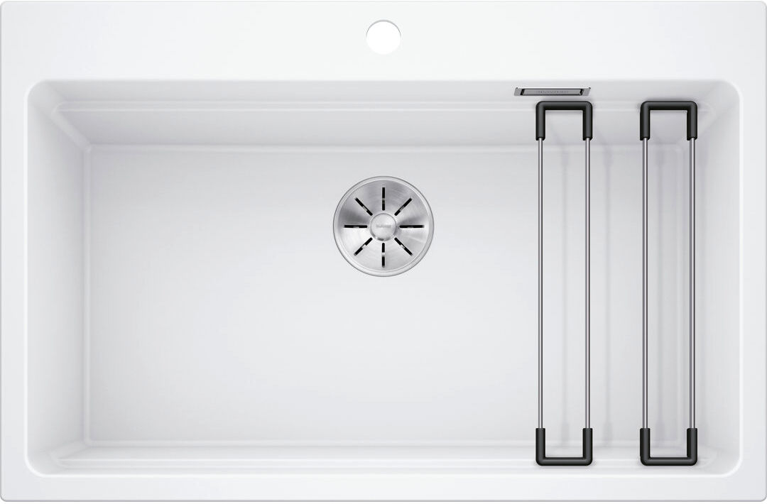 Blanco Etagon Single Bowl Inset Kitchen Sink White 780mm L