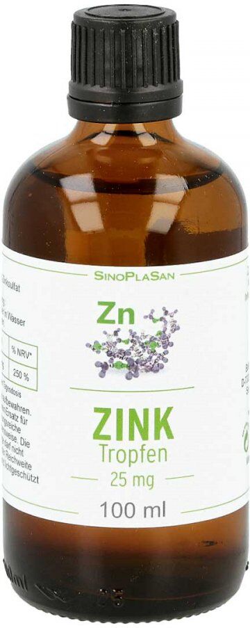 Zink Tropfen 25 mg 100ml