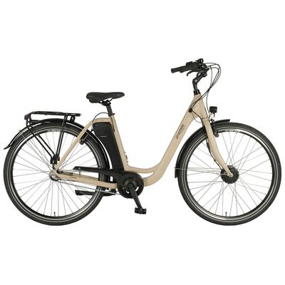 E-Bike PROPHETE "Prophete Geniesser 1.0" Gr. 49, beige, Elektrofahrräder, 49cm, 28 Zoll (71,12cm), Topseller