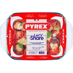 PYREX Irresistible Glas Bräter 35x23cm rechteckig - transparent