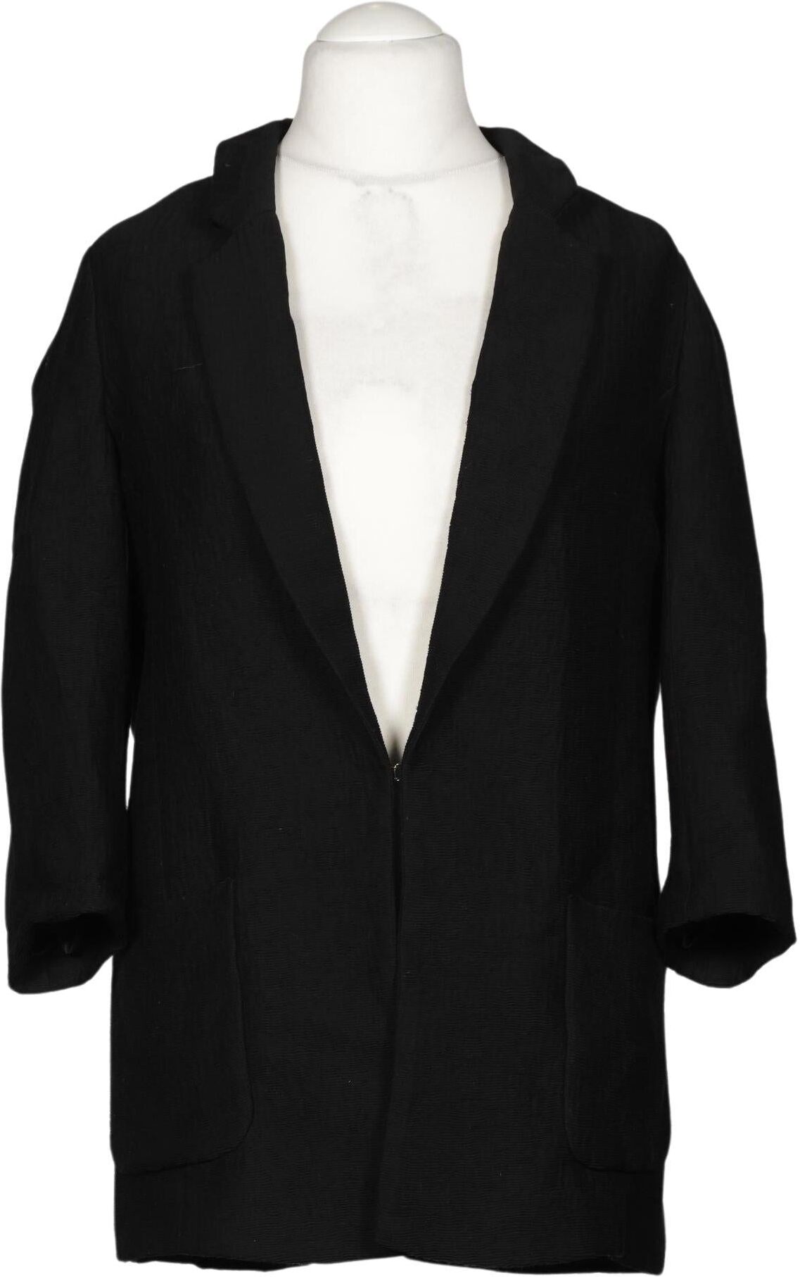 Promod Damen Blazer, Schwarz, Gr. L, kein / Etikett - Second Hand