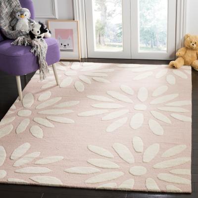 SAFAVIEH Handmade SAFAVIEH Kids Fleurette & Tween Wool Rug