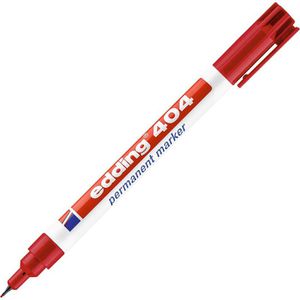 Edding Permanentmarker 404, Strichbreite 0,7 mm, rot