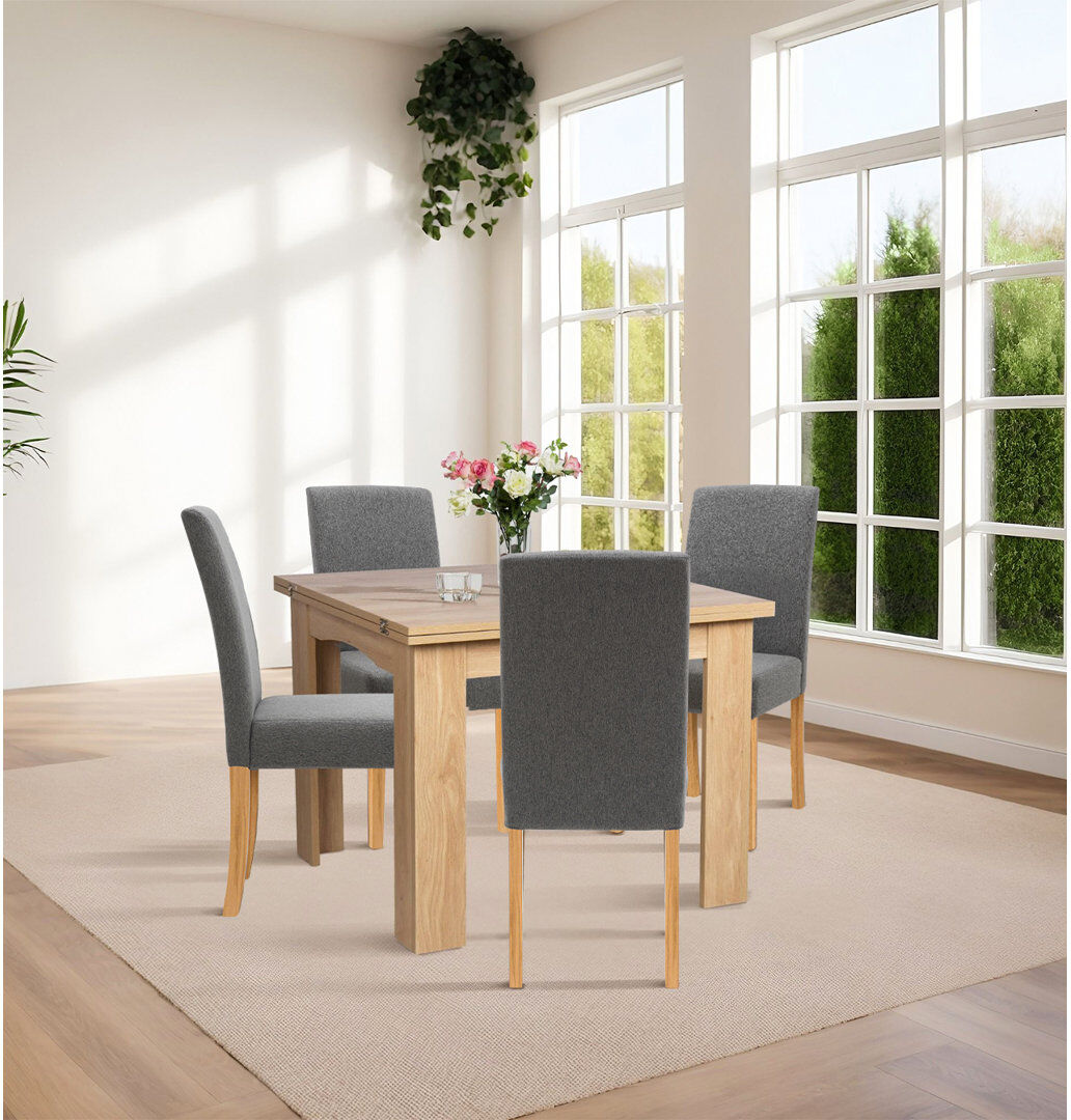 Alpen Home Ludden 4 -Person Dining Set Grey 4