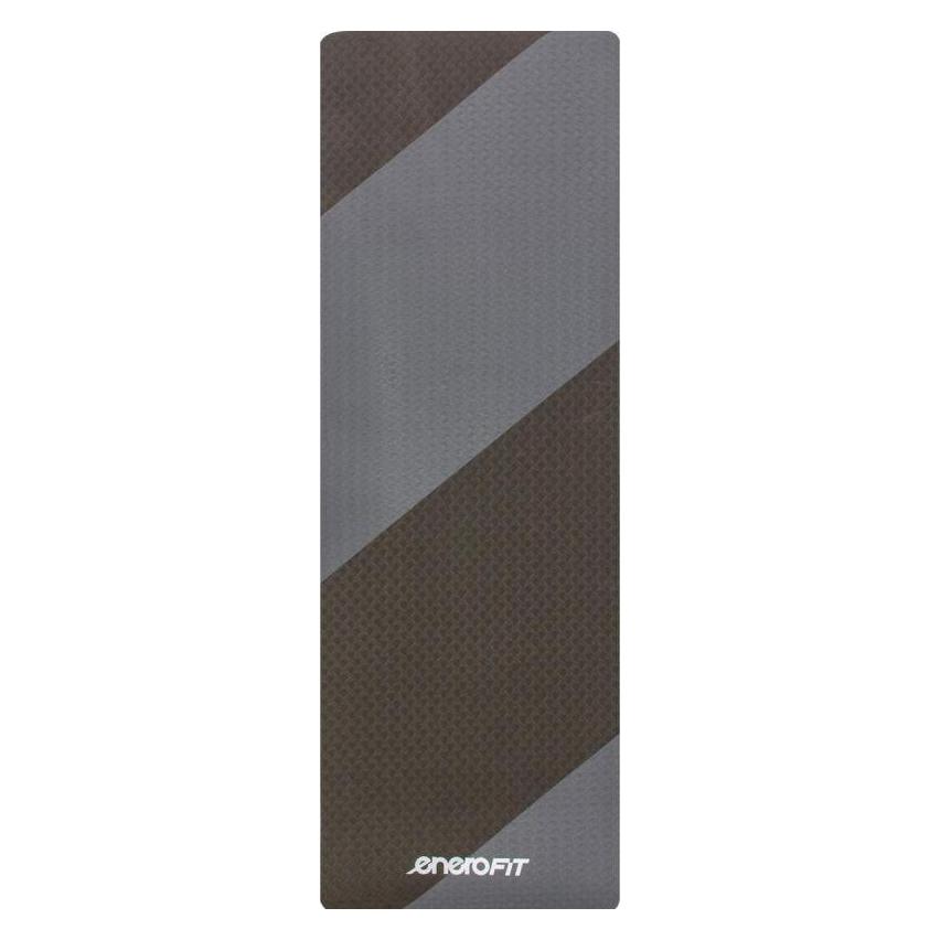 Enero Fit Mata Do Jogi I Fitness Tpe Antypoślizgowa Szaro-Czarna (4 mm) (61835229)