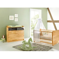 Pinolino 2-tlg. Babyzimmer Natura breit, natur
