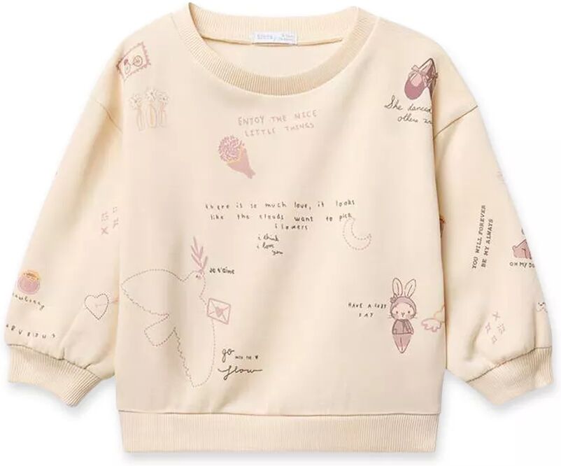 Sfera - Sweatshirt, 24M, Ecru