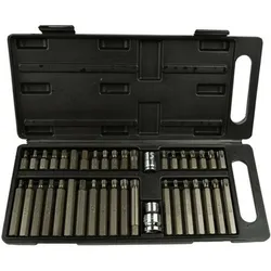 GEKO, Bits, 41-teiliger Torx-Bit-Satz, CrV-Stahl, Kunststoffbox