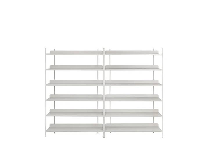 Muuto Étagères Compile configuration 8 Grey