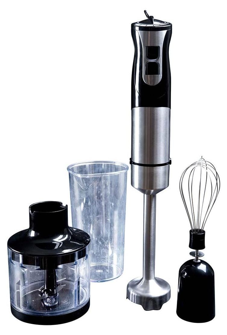 Gastronoma 18210001 Set van 3 in 1 staafmixer, 1000 Watt