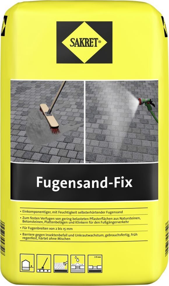 SAKRET Fugensand fix grau 15 kg