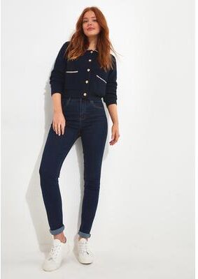 Plus Size Women's High Waisted Skinny Jeans by Joe Browns in Dark Blue (Size 22 W)