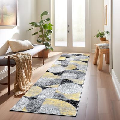 World Rug Gallery Modern Geometric Design Area Rug
