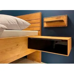 DECKER Nachttisch Ranura Holz Asteiche
