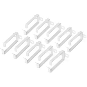 Digitus Kabelführungsbügel DN-19 ORG-2, lichtgrau, 1 HE, für Netzwerkschränke, pulverbeschichtet, 45 x 110 mm, 10 Stück