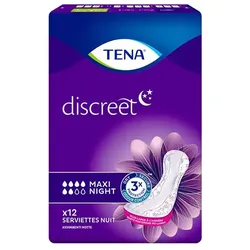Tena Discreet Maxi Night 12Und
