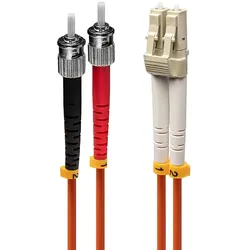 Lindy 46490 InfiniBand/Glasfaserkabel 1 m LC ST Orange