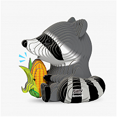 Eugy 3D-Tierfigur - Waschbär 303094