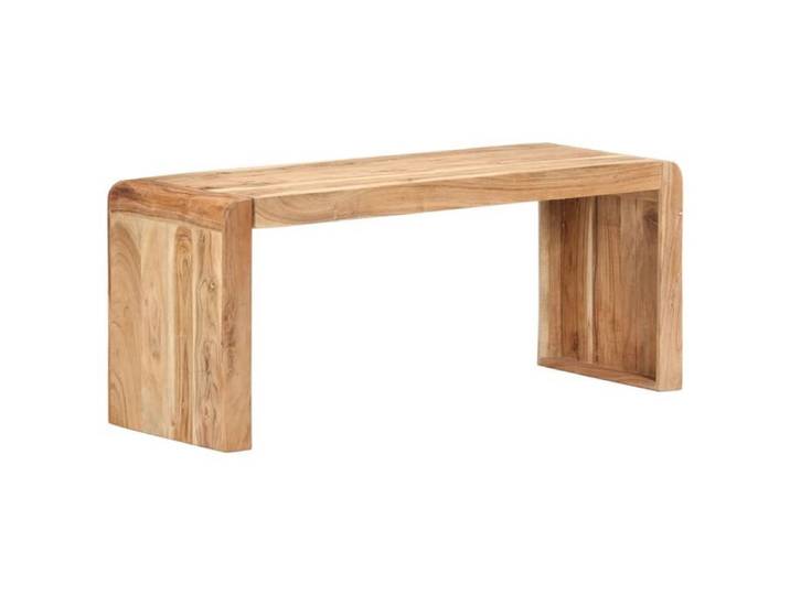 Banc 110x38x46 cm - bois solide d'acacia Banc 110x38x46 cm - bois solide d'acacia 81467