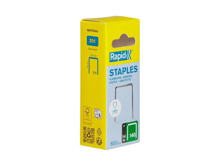 Rapid Heftklammern 14 mm 648 Stück