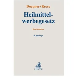 Doepner:Heilmittelwerbegesetz, Fachbücher von Ulrich Reese, Ulf Doepner