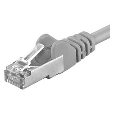 PremiumCord Patch kabel FTP, CAT6, AWG26,,šedá (FTP, CAT6, 10 m) (SP6FTP100)