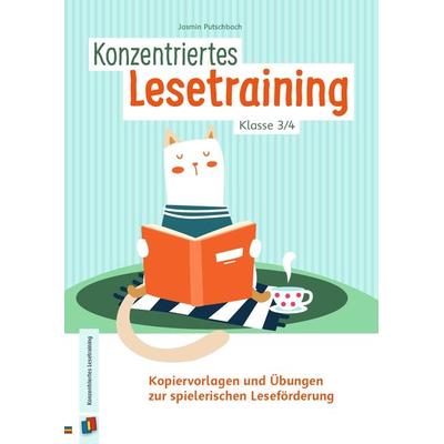 Konzentriertes Lesetraining - Klasse 3/4, Geheftet von Jasmin Putschbach, Verlag an der Ruhr, 978-3-8346-6695-6