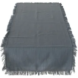 Tischläufer LENEA (BL 40x140 cm) - grau - BL 40x140 cm