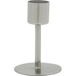 HDAnit Kerzenhalter für Stabkerzen 7 cm, silber