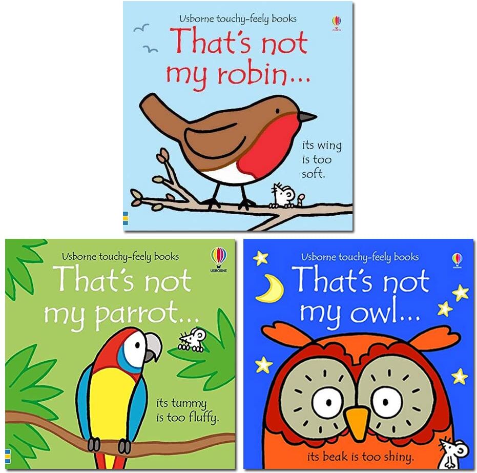 Usborne Ltd That's not my Bird Collection 3 Books Set By Fiona Watt (Parrot, Robin, Owl)